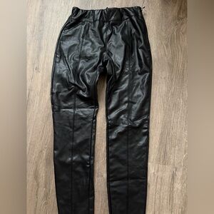 Forever 21 Leather Slim Pants